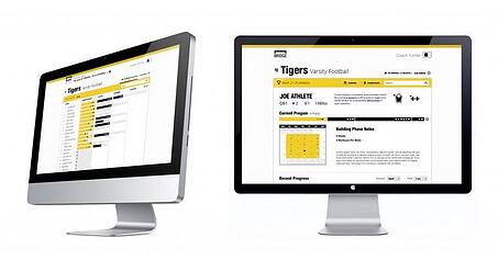 Bridge Athletic Coach user interface