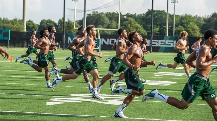 Football sprint conditioning