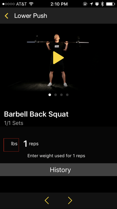 Athlete Experience - Required Set Athlete Experience - Required Set