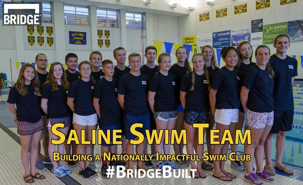 #BridgeBuilt Series: Saline Swim Team