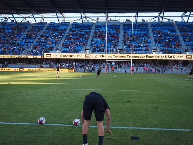 Halftime contest: Burpees & Kicks